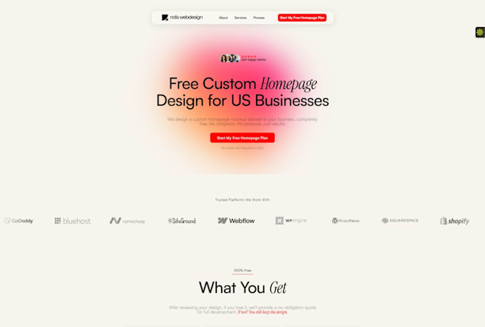 redesign shopify, website and landing pages for better leads and conversions